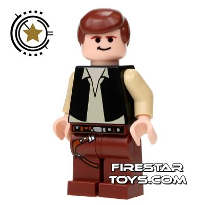 LEGO Star Wars Minifigure Han Solo Brown Legs 