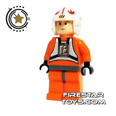 LEGO Star Wars Mini Figure - Luke Pilot Flesh 