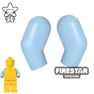 LEGO Mini Figure Arms - Pair - Medium Blue