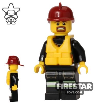 LEGO City Mini Figure – Fire - Life Jacket 1 