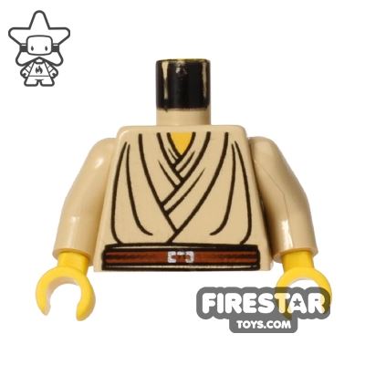 LEGO Mini Figure Torso - Star Wars - Obi-Wan Kenobi Robe TAN