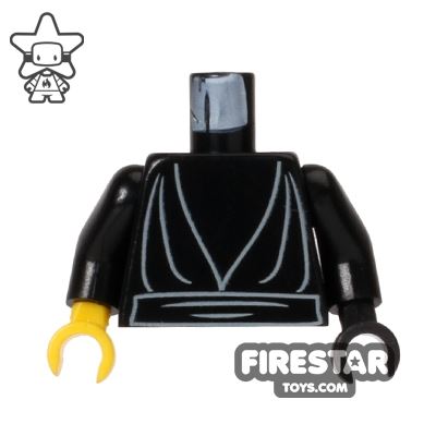 LEGO Mini Figure Torso - Star Wars Jedi Robe BLACK