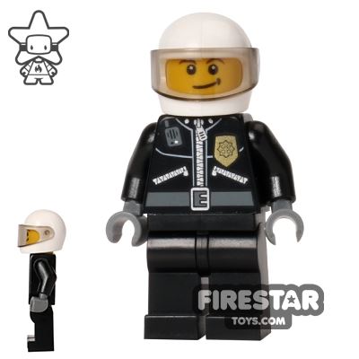 Lego City Mini Figure ï¿½ Police - City Jacket 