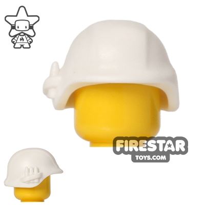 BrickWarriors Military Helmet WHITE