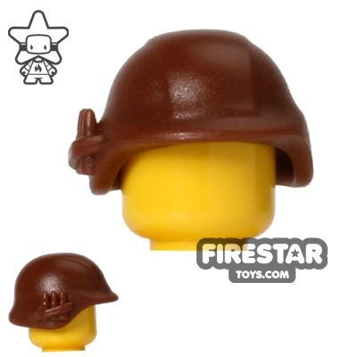 BrickWarriors Military Helmet REDDISH BROWN