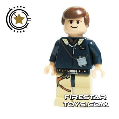 LEGO Star Wars Mini Figure - Han Solo (Flesh) Tan Legs