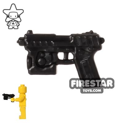 SIDAN Black MK23t Pistol Weapons for Brick Minifigures 