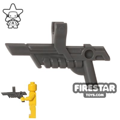 LEGO Gun Blaster with Clip DARK BLUEISH GRAY