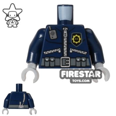 LEGO Mini Figure Torso - Robo SWAT Uniform