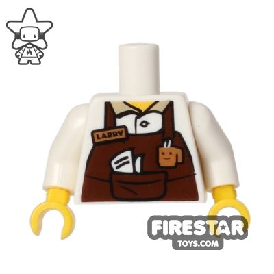 LEGO Mini Figure Torso - Barista Uniform - Larry