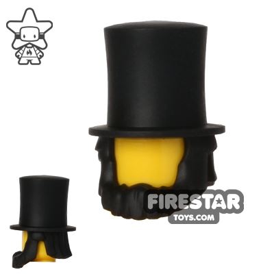 LEGO - Top Hat with Beard BLACK