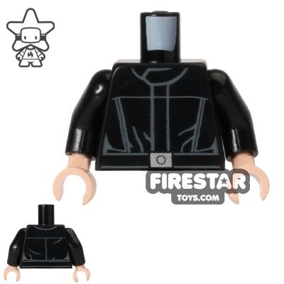 LEGO Minifigure Torso SW Imperial Crew Uniform BLACK