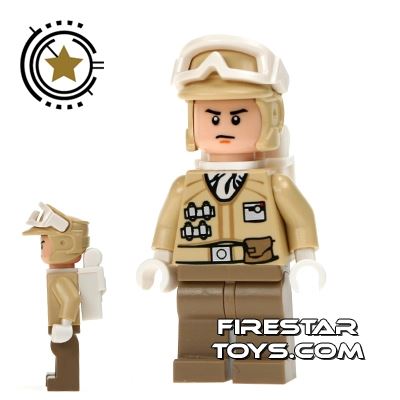 Lego Star Wars-Hoth Rebel Trooper Moustache Figur 9509-2012-NEU Geschenk 