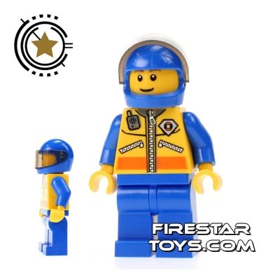 LEGO City Mini Figure - Coast Guard - Helicoper Pilot 