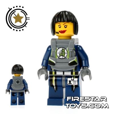 LEGO Agent Mini Figure -  Agent Swift 