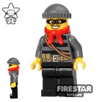 LEGO City Mini Figure - Burglar 4 