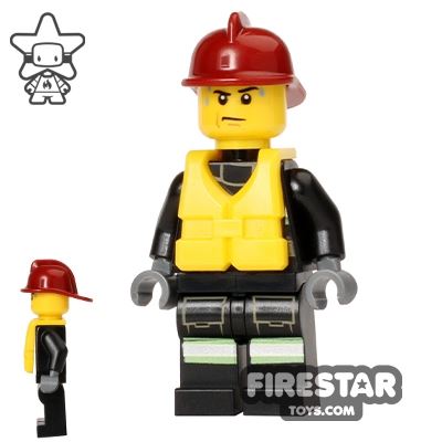 LEGO City Mini Figure – Fire - Life Jacket 3 