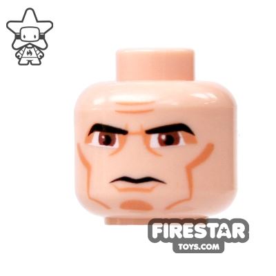 LEGO Mini Figure Heads - Intense Face