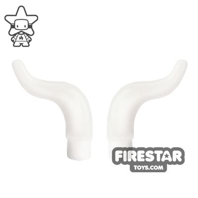 BrickForge - Horns - Pair - White WHITE