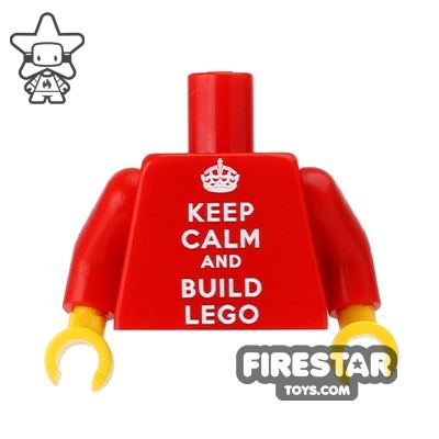 Custom Design Torso - Keep Calm and Build