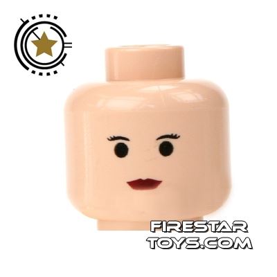 LEGO Mini Figure Heads - Flesh - Female LIGHT FLESH