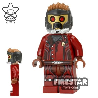 LEGO Super Heroes Mini Figure - Star-Lord - Buttoned Jacket 