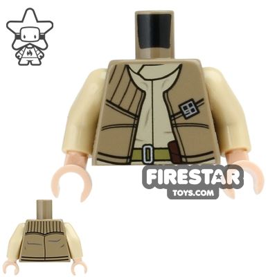 LEGO Mini Figure Torso - Star Wars General DARK TAN