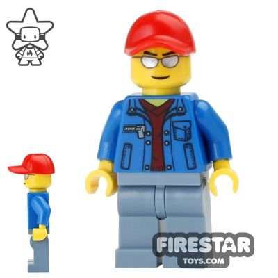 LEGO City Mini Figure - Sunglasses and Cap 