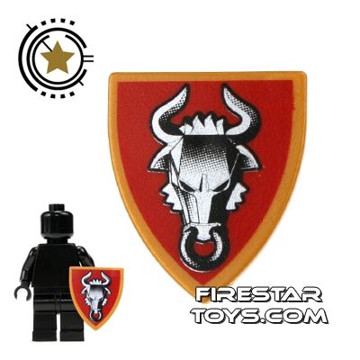 LEGO - Bull Shield PEARL GOLD