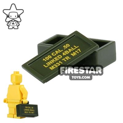 BrickForge - Ammo Case - .50 CAL - Army Green ARMY GREEN