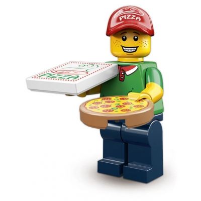 LEGO Minifigures - Pizza Delivery Man 