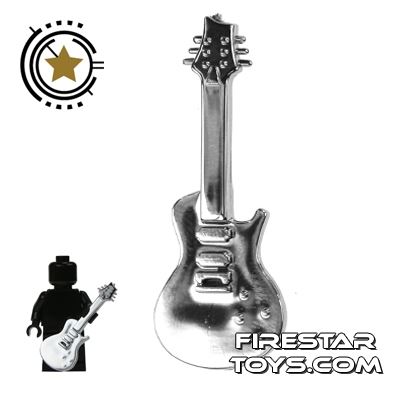 Amazing Armory -  Chrome Silver Electric Guitar 1 