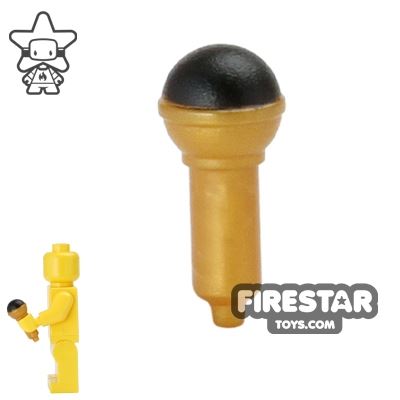 LEGO Microphone Gold