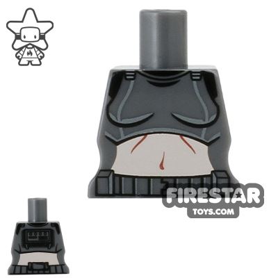 Arealight Mini Figure Torso - Femtrooper V2 - Dark Gray