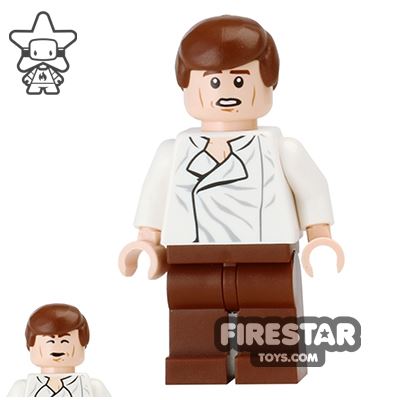 LEGO Star Wars Mini Figure - Han Solo - White Shirt 