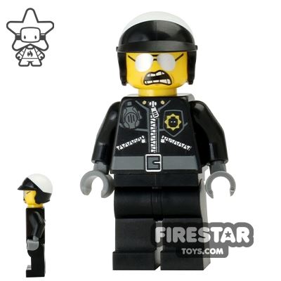 The LEGO Movie Mini Figure - Bad Cop - Open Mouth 