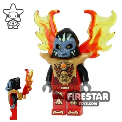 LEGO Legends of Chima Mini Figure - Gorzan with Flame Wing Armour