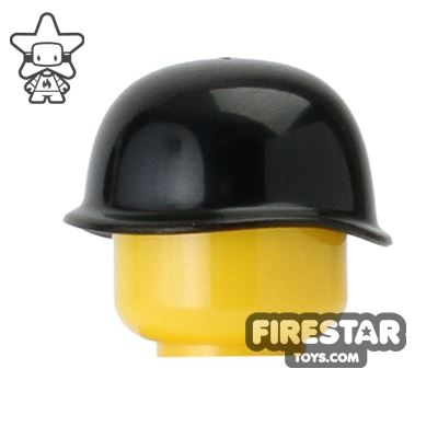 CombatBrick US Army Soldier M1 Steel Pot Helmet BLACK
