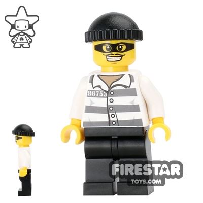 LEGO Holiday Mini Figure - Prisoner - Burglar with Mask 