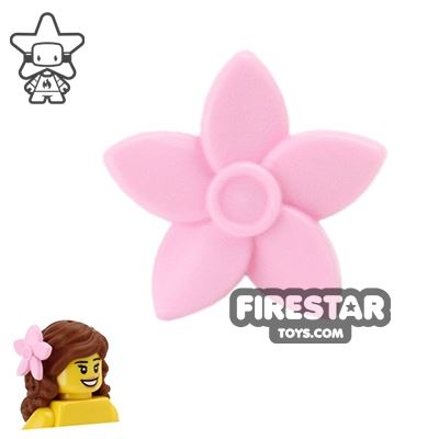 LEGO Hair Accessory Pointed Flower BRIGHT PINK