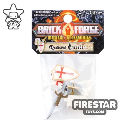 BrickForge Accessory Pack - Crusader - White Templar 