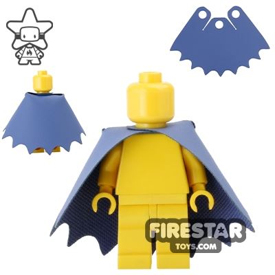 3 CUSTOM 'Over shoulder' bite capes for your Lego Batman minifig CAPE ONLY 