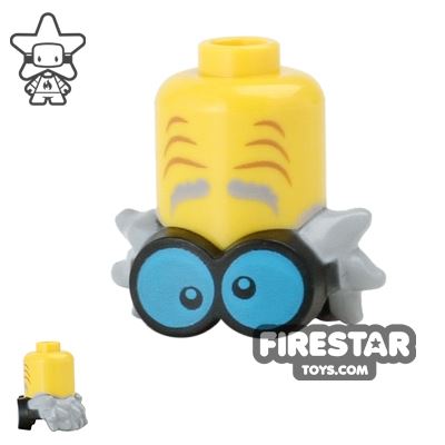 LEGO - Mad Scientist Head Cover YELLOW