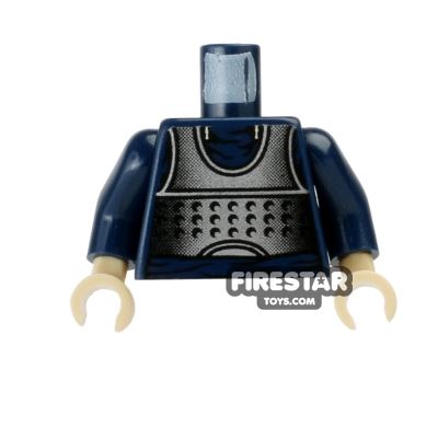 LEGO Mini Figure Torso - Bib Fortuna DARK BLUE