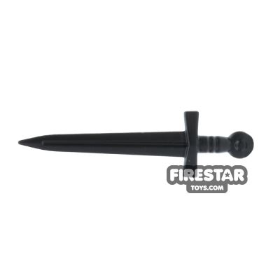 BrickWarriors - Arming Sword - Black BLACK