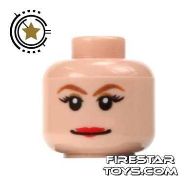 LEGO Mini Figure Heads - Arched Eyebrows