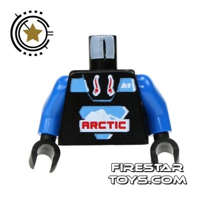 LEGO Mini Figure Torso - Arctic BLUE