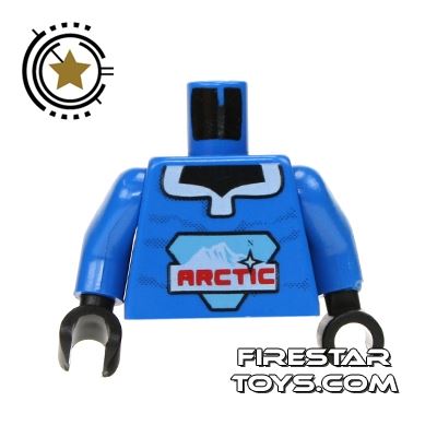 LEGO Mini Figure Torso - Arctic Blue BLUE