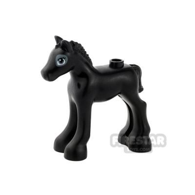 LEGO Animals Mini Figure - Foal - Black BLACK