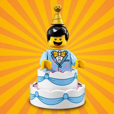 LEGO Minifigures 71021 Birthday Cake Guy 